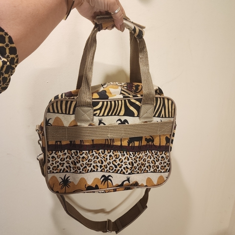 Pioneer Express Vintage Safari Printed travel bag